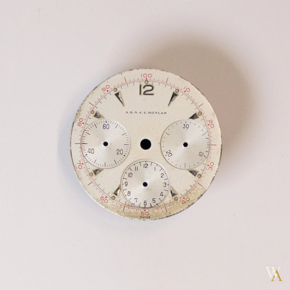 A.R & J.E. MEYLAN Dial Ref. 1198