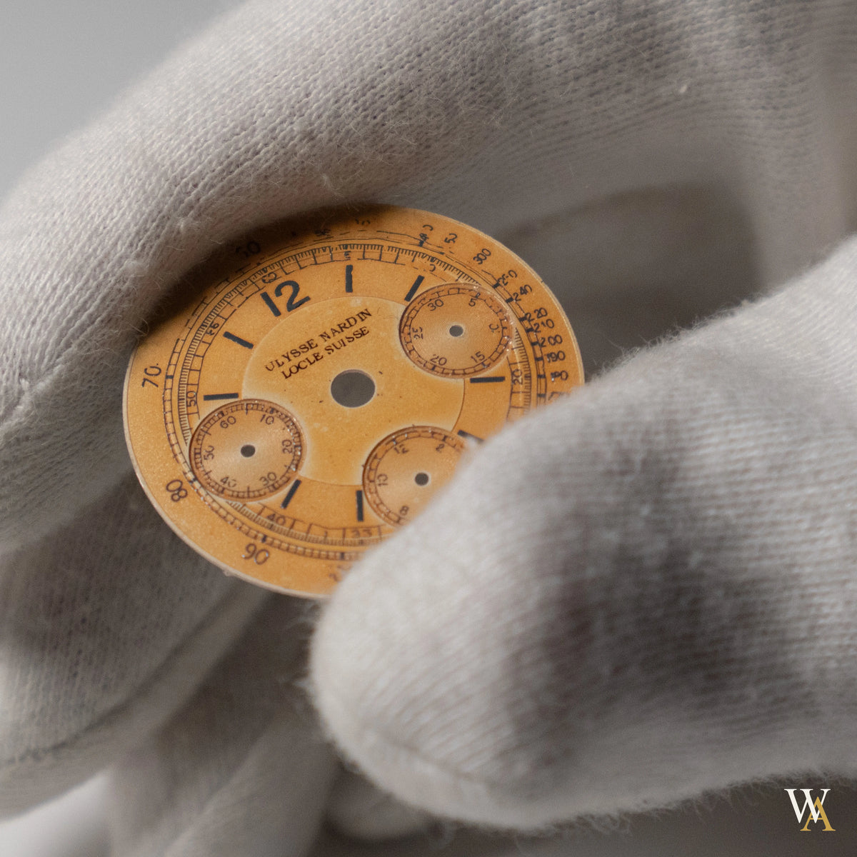 Ulysse Nardin Dial Locle Suisse chronograph